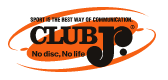 Club Jr. logo | Sport is the best way of communication. No disc, No life